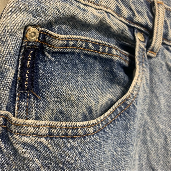 Vintage High Rise Women’s Taper Denim Blue Jeans Size 18W - Picture 4 of 9